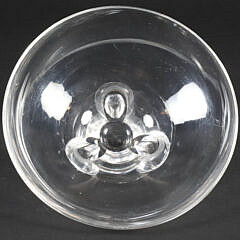 Signed Steuben Clear Crystal Bowl