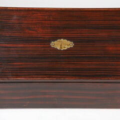 Grain Painted Lift Top Box, 19th Century
