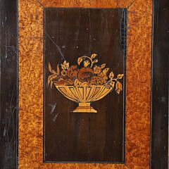Maple and Burlwood Inlaid Lift Top Storage Box, 19th Century