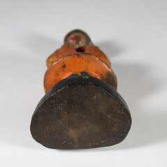 Antique Cast Iron and Painted “Oriental Girl” Doorstop