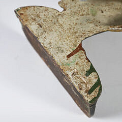 Antique Painted Cast Iron Heron Doorstop