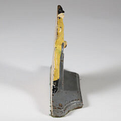 Antique Cast Iron Old Salt at the Helm Doorstop