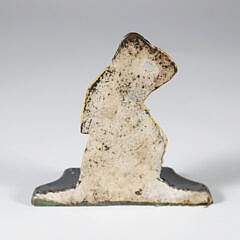 Antique Cast Iron Old Salt at the Helm Doorstop