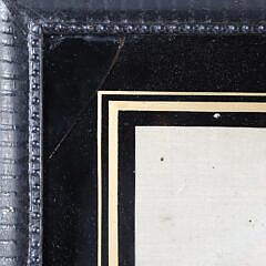 Two Silk Needleworks on Silk, circa 1820s