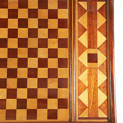 Antique Multi-Wood Game Board