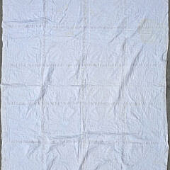 Vintage Colorful Dresden Plate Patchwork Quilt, circa 1930s