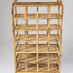 Vintage Bamboo 20 Cubby Wine Caddy