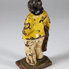 Painted Cast Iron Old Salt Doorstop