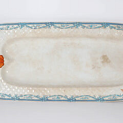 Antique Porcelain Lobster Serving Platter