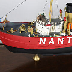 Cased Model of the Nantucket Lightship
