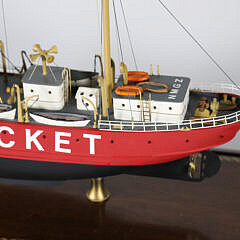 Cased Model of the Nantucket Lightship