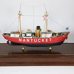 Cased Model of the Nantucket Lightship