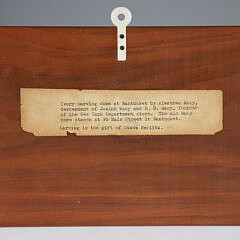 Aletha Macy Carved Duck Plaque on a Raised Panel