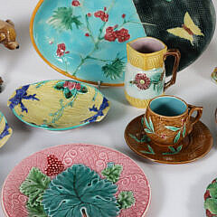 Group of Antique Majolica Ceramics
