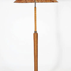 Stickley Oak Floor Lamp
