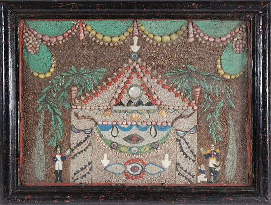 Napoleonic Seed Shell Diorama