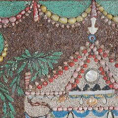 Fine Napoleonic Seed Shell Diorama, circa 1800-1810