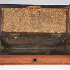 Continental Lady’s Fruitwood Carrying Case, 19th Century