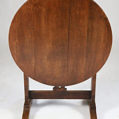 Antique Diminutive Wine Tasting Style Side Table