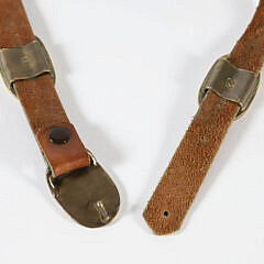 Vintage Native American Turquoise Bear Concho Belt