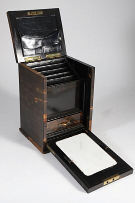 Edwards & Jones London Traveling Writing Box 19th Century