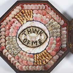 Fine Sailor’s Double Valentine “Think of Me”, 19th Century