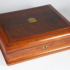 Fine Boxed 26 Piece Luncheon Flatware Set, 19th Century
