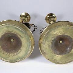 Pair of English Brass Tavern Sticks, 19th Century