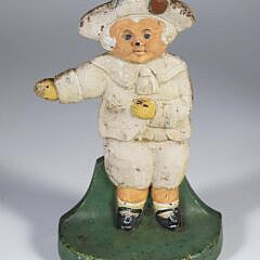 Rare Antique Cjo-Judd Colonial Pilgram Doorstop