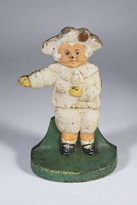 Rare Antique Cjo-Judd Colonial Pilgram Doorstop