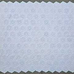 Vintage Multi-Color Grandmother’s Flower Garden Patchwork Quilt, circa 1930s