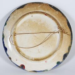 Antique Majolica Palissy Lobster Plate