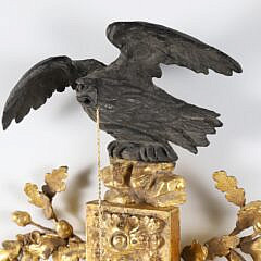 American Carved and Gilt Girondale Mirror, early 19th Century