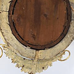 American Carved and Gilt Girondale Mirror, early 19th Century