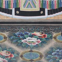 Fine Chinese Watercolor / Gouache Ancestral “Portrait of an Empress”