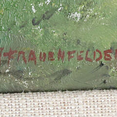 Frederikus Johannes Frauenfelder Oil on Mahogany Panel “Sheep Herder”
