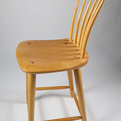 Signed Stephen Swift Oak Squam Chair, circa 2004