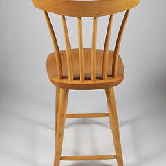 Signed Stephen Swift Oak Squam Chair, circa 2004