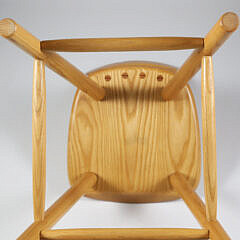 Signed Stephen Swift Oak Squam Chair, circa 2004