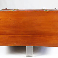 American Cherry Butler’s Secretary Chest of Drawers, 19th Century