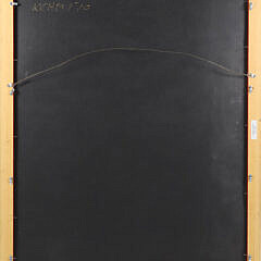 Kerry Hallam Acrylic on Nantucket Sound Chart “Sailboats Rounding Brant Point”