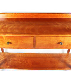 Signed Stephen Swift Cherry Two-Tier Sideboard, circa 2005