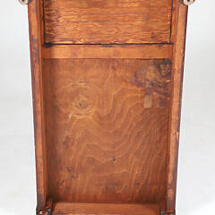 English Mahogany Library Steps, 19th Century