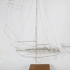 Two Wire Constructed Sailboats of the Ericsson and Little Harbor
