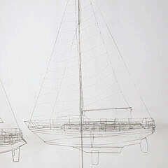 Two Wire Constructed Sailboats of the Ericsson and Little Harbor