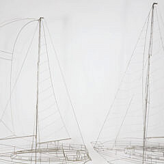 Two Wire Constructed Sailboats of the Ericsson and Little Harbor