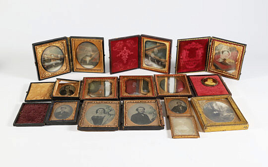 Group of 12 Daguereotypes
