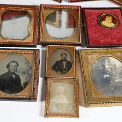 Group of 12 Daguereotypes, 19th Century