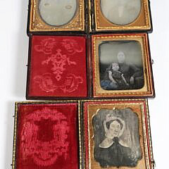 Group of 12 Daguereotypes, 19th Century