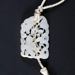6-5312 Chinese White Jade Pendant C 0706 JPG